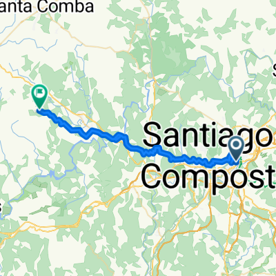 Camino dzień 12 Rúa de Belvís do Piaxe