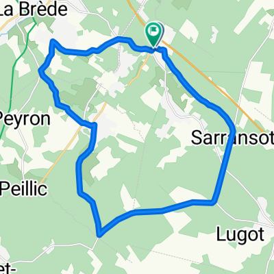 Impasse du Pré à Barrière, Saint-Selve à Impasse du Pré à Barrière, Saint-Selve