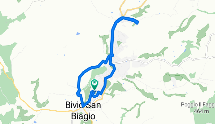 Via del Teatro, Montepulciano a Montepulciano