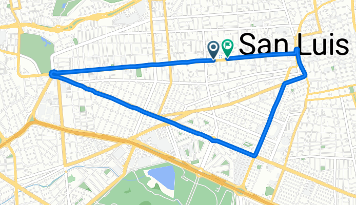 De Avenida Venustiano Carranza a Avenida Venustiano Carranza