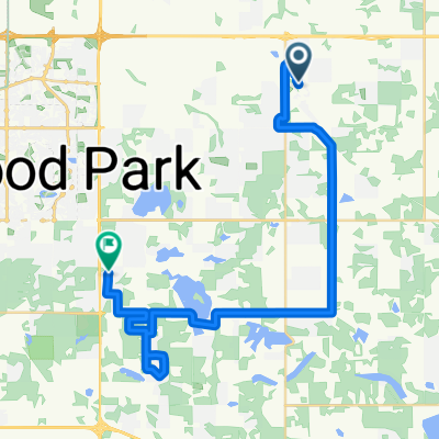 Cresthaven Grove, Strathcona County to Sherwood Pl, Strathcona County