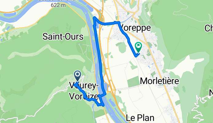 De Allée des Marronniers à Impasse Xavier Bichat