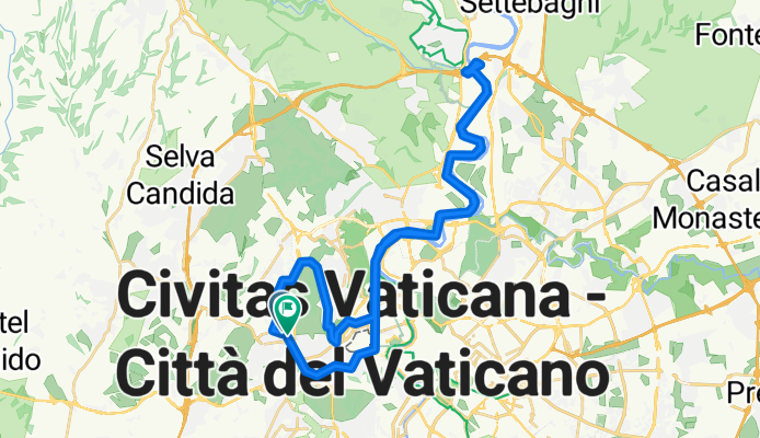 Via Prospero Santacroce, Roma a Via del Forte Boccea, Roma