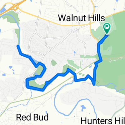 Devon Valley Drive to Devon Valley Drive