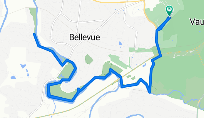 Devon Valley Drive to Devon Valley Drive