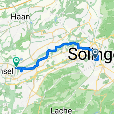 Solingen-Mitte, Solingen nach Bahnstraße, Solingen
