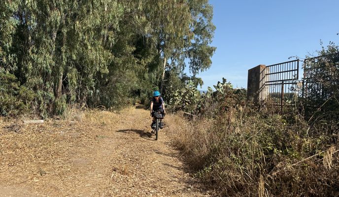 Photo 2 of the Bikemap route "Via Littorio, Cuglieri to Oristano"
