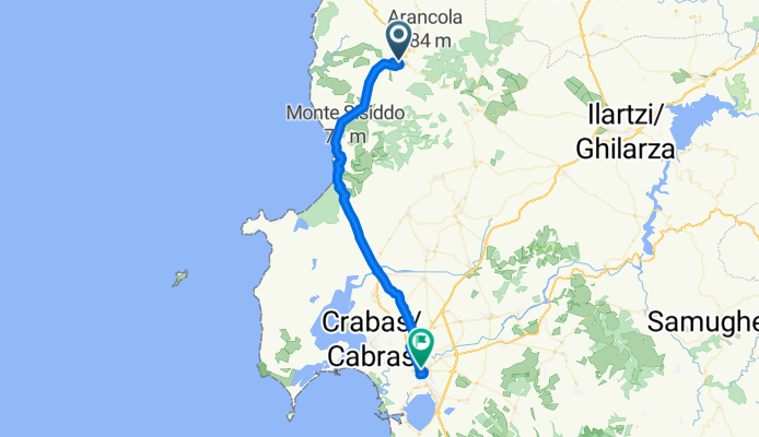 Via Littorio, Cuglieri to Oristano