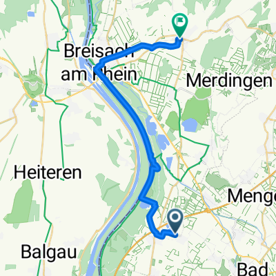 Zum Bohrerhof, Hartheim am Rhein nach Wasenweilerstraße, Ihringen