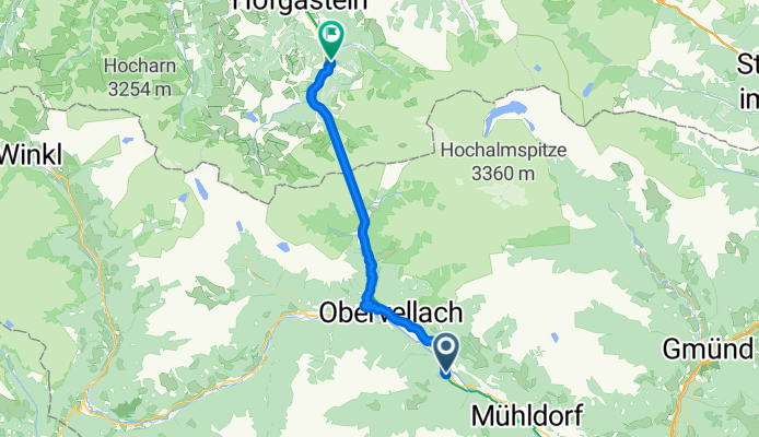 Obervellach - Bad Gastein