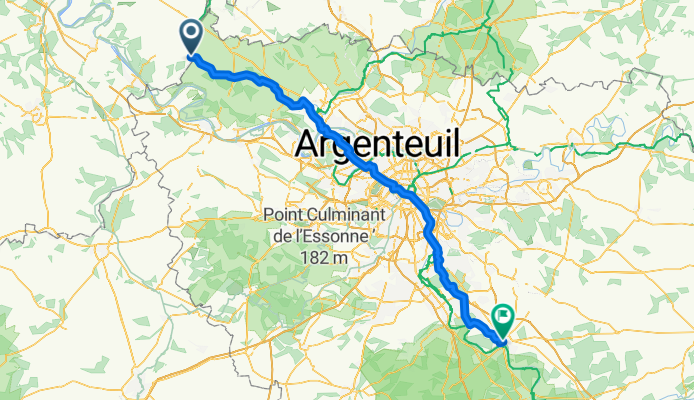 Gasny - Melun