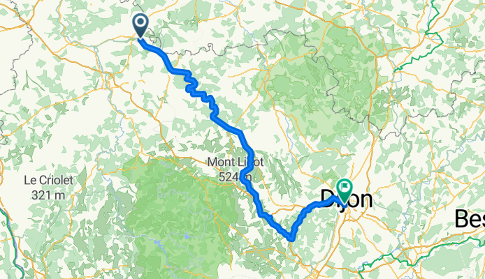 Saint-Florentin - Dijon