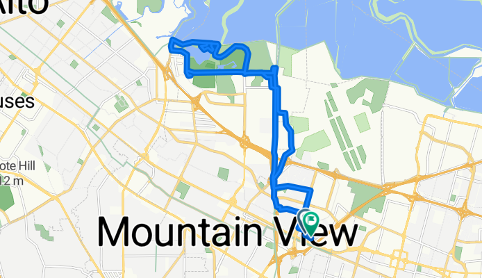 Nicholas Dr, Mountain View to Nicholas Dr, Mountain View