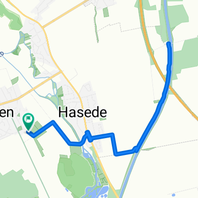 Route in Giesen