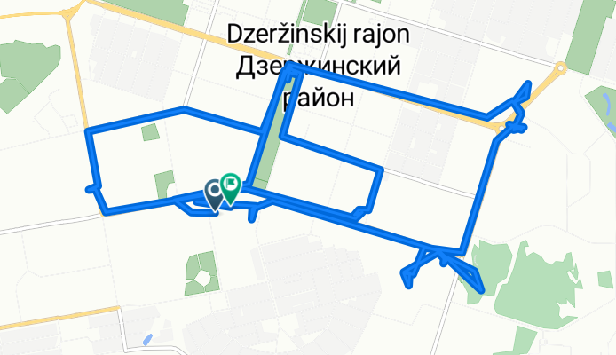 От Ленинградский проспект до Ленинградский проспект 38а