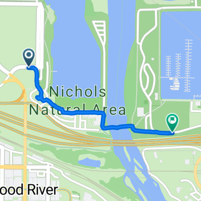 N Second St, Hood River to E Port Marina Dr, Hood River