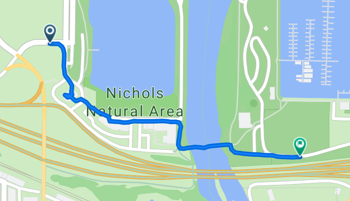 N Second St, Hood River to E Port Marina Dr, Hood River