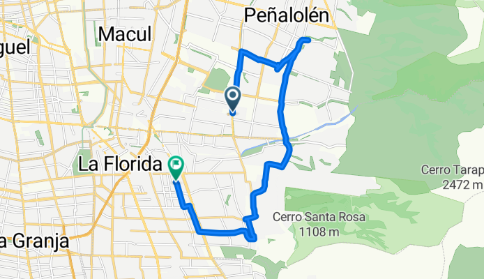 De Avenida Tobalaba a Avenida México