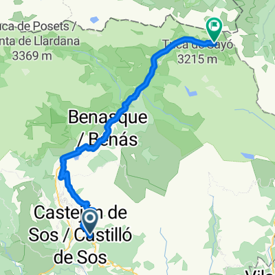 From Castejón de Sos to Benasque