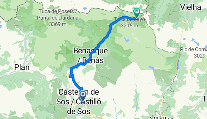 From Castejón de Sos to Benasque