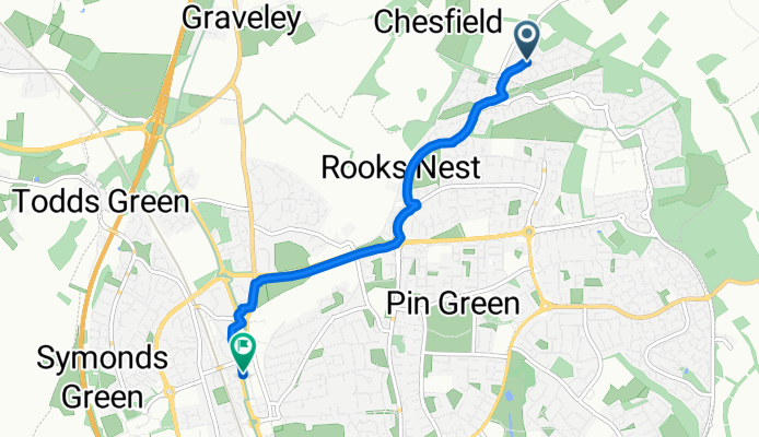 Whernside Drive to High Street