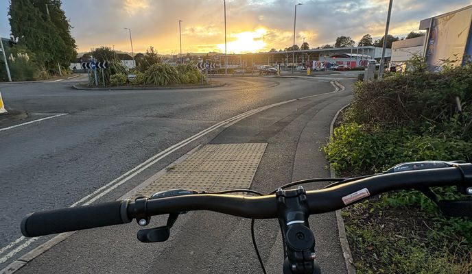 Foto 1 der Bikemap-Route "Fairby Close, Tiverton to Jasmine Close, Tiverton"