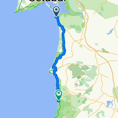 Portugal day two com bikemap