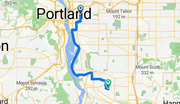 SE Ankeny St, Portland to SE Wood Ave, Milwaukie