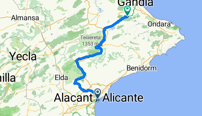 Alicante - Villalonga