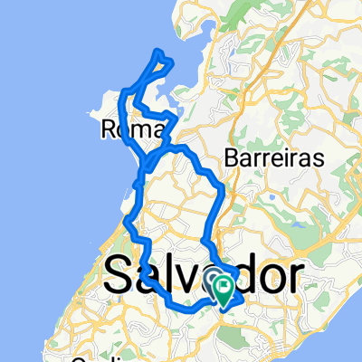 De Rua Alto do Saldanha S/N a Ladeira dos Coqueiros