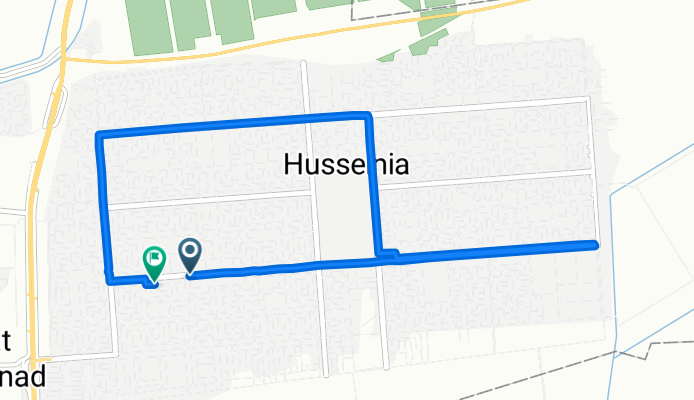 الحسينية to الحسينية