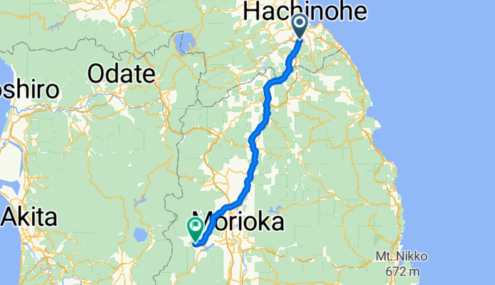 Hachinohe - Shizukuishi