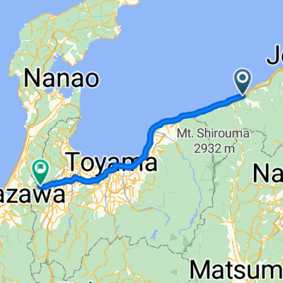 Itoigawa - Oyabe