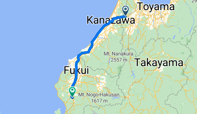 Oyabe - Takefu