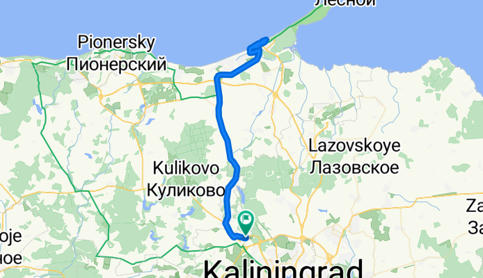 От улица Беланова до улица Беланова