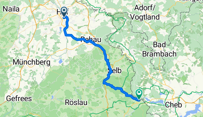 Regnitzlosau - Waldsassen