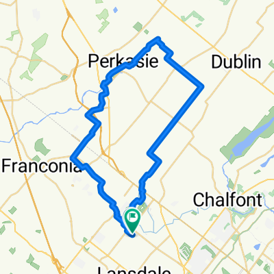 Cindy Ln, Hatfield to Cindy Ln, Hatfield