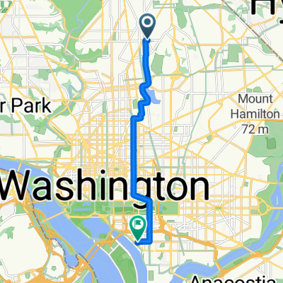 Fourth St NW, Washington to Wharf St SW, Washington