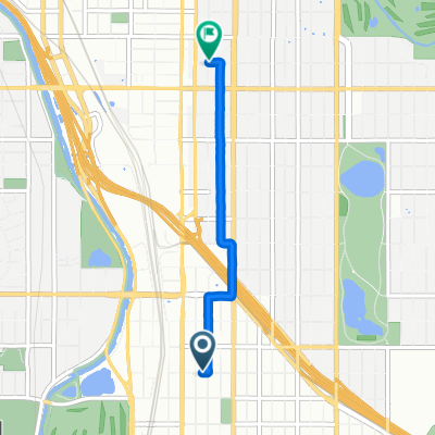 S Broadway, Denver to S Lincoln St, Denver