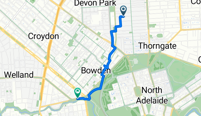 Braund Rd, Prospect to River Torrens Linear Park Trail, Hindmarsh