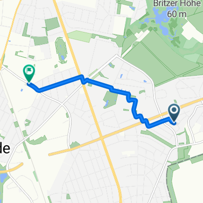 Drusenheimer Weg, Berlin nach Daimlerstraße, Berlin