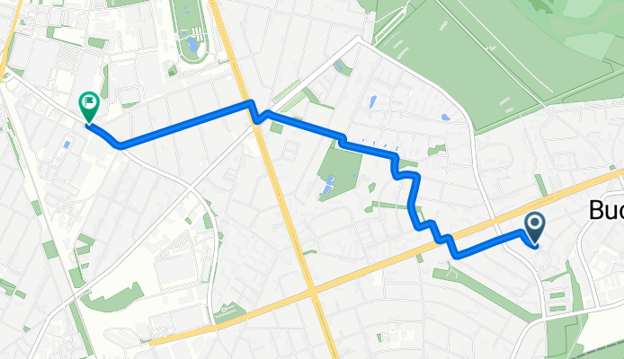 Drusenheimer Weg, Berlin nach Daimlerstraße, Berlin