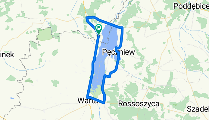 Miłkowice-Warta-Jeziorsko-Miłkowice
