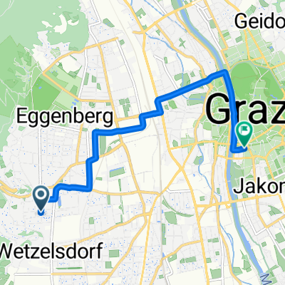 Josef-Posch-Straße, Graz nach Keesgasse, Graz
