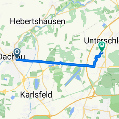 48.257, 11.441 nach 48.262, 11.552