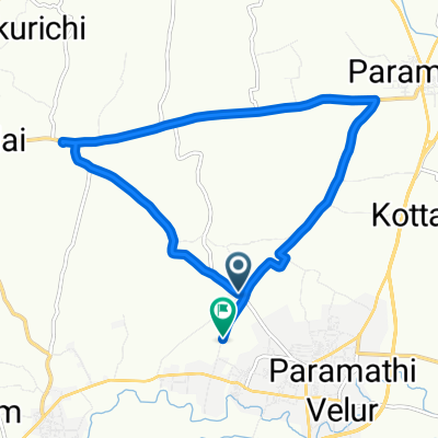 Paramathi Velur, Velur to Paramathi Velur, Namakkal