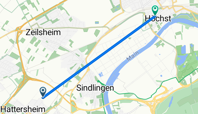 Liederbacher Straße 20A nach Albanusstraße