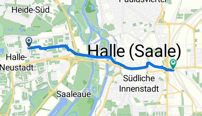 Robert-Bunsen-Weg nach Hans-Dietrich-Genscher-Platz