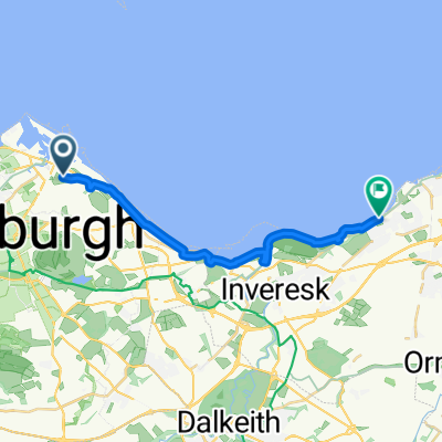 Edinburgh to High Street, Prestonpans