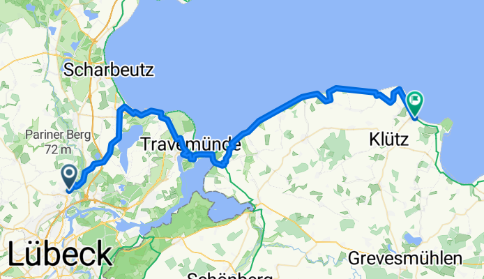 Riesebusch nach Ostseeallee